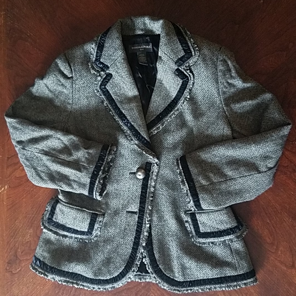 Banana republic wool blazer